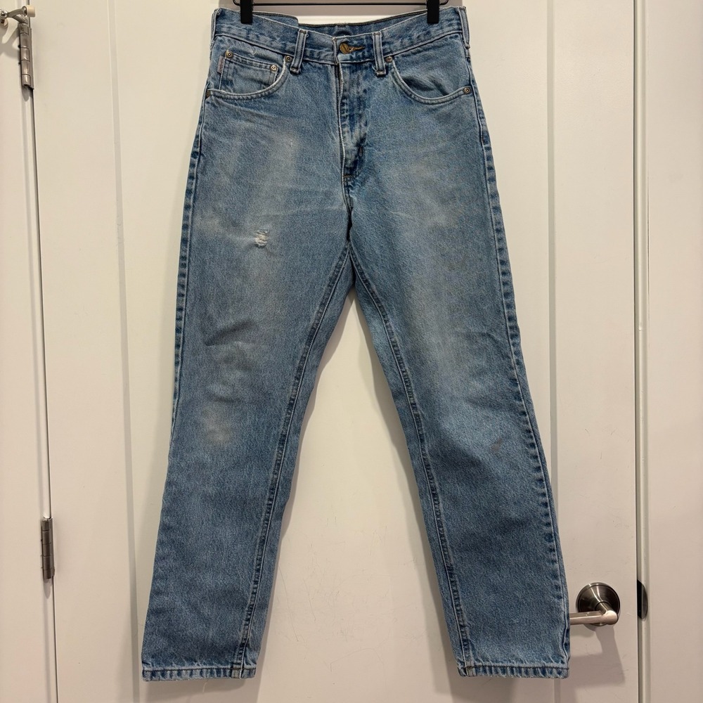 Carhartt B18-STW Mens Traditional Fit Straight Leg Jeans Stonewash Blue‎ 30x30